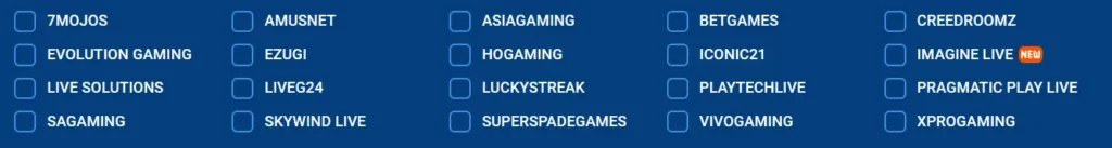 Baccarat Providers on Mostbet