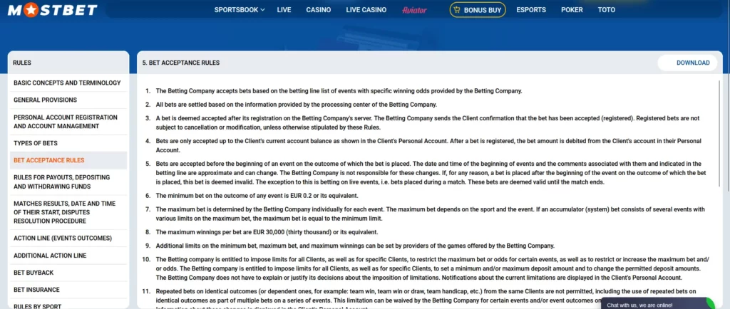 Betting Terms and Conditions Betting Terms and Conditions