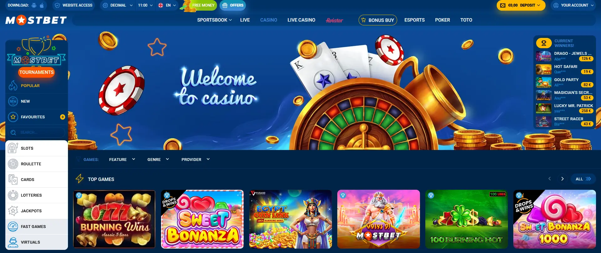 Casino Mostbet