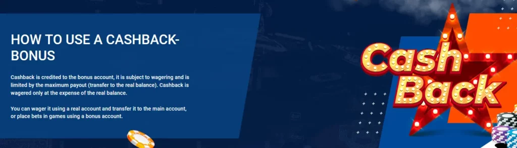 How to use a cashback-bonus