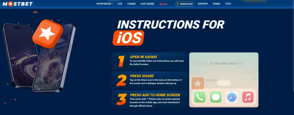 Installation Guide for iOS Devices - Mostbet Installation Guide for iOS Devices - Mostbet
