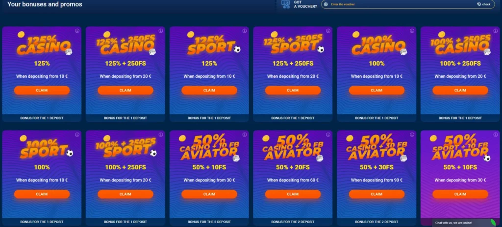 Mostbet Bonuses