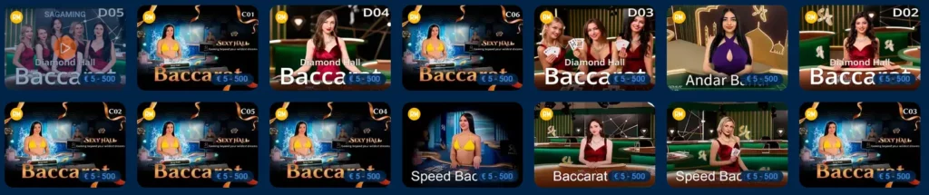SagaGaming Baccarat