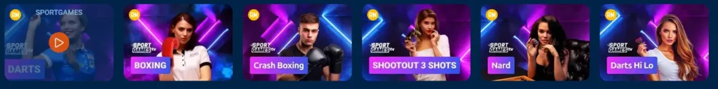 Sportgames on Mostbet