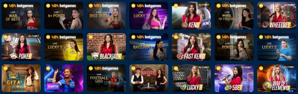 TV Games in Mostbet