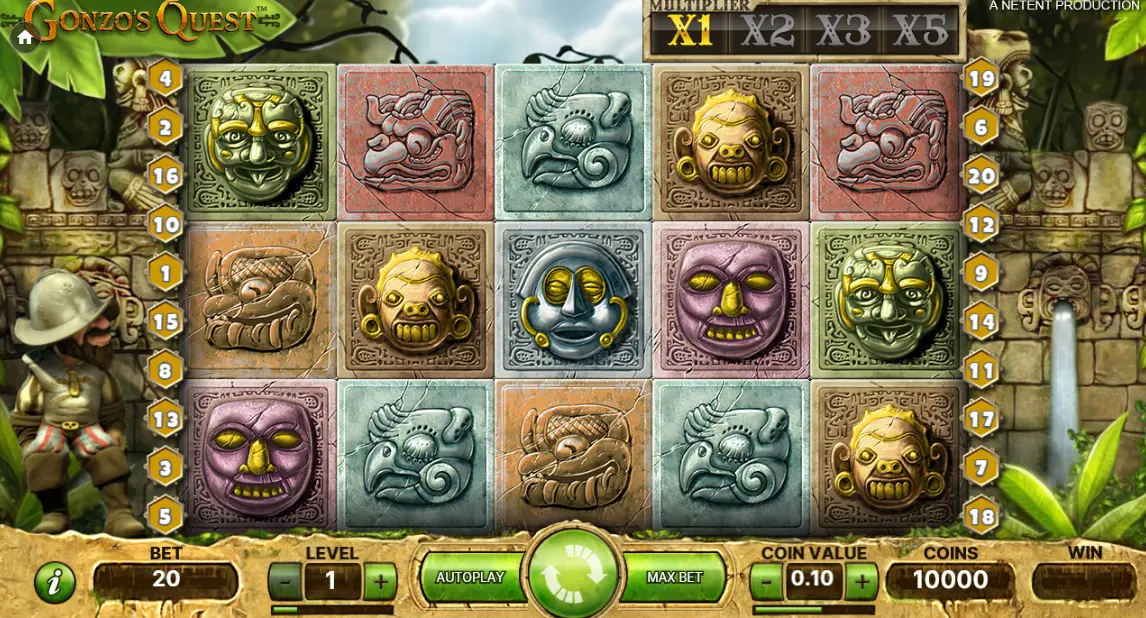 Demo Version Gonzo's Quest