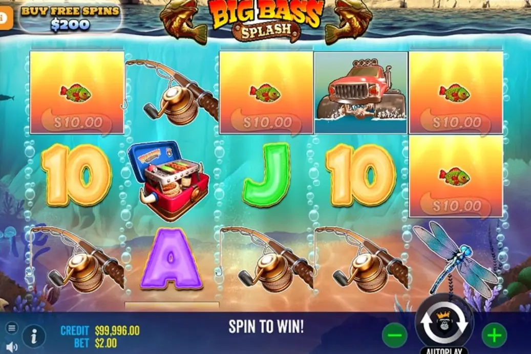 How to Start Playing Big Bass Splash on Mostbet
