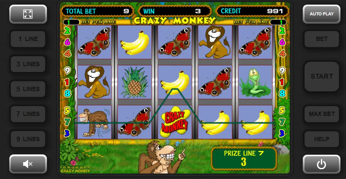 How to Start Playing Crazy Monkey on Mostbet