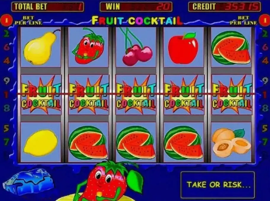 How to Start Playing Fruit Cocktail on Mostbet
